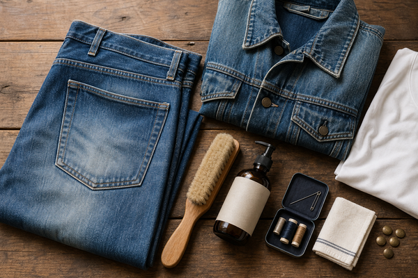 Vintage Denim Care Guide UK: How to Wash, Store and Repair Jeans