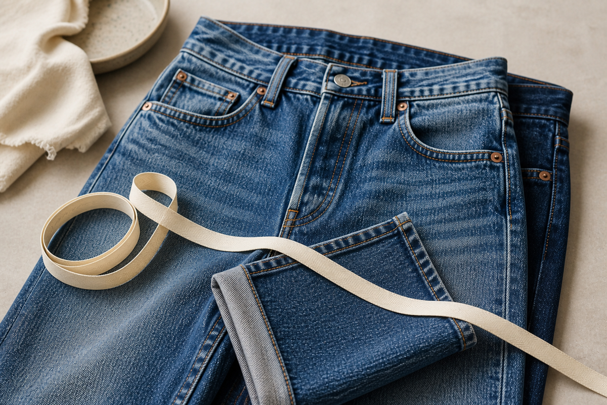 How to Measure Vintage Jeans Before You Buy: A UK Guide to Waist, Rise and Fit
