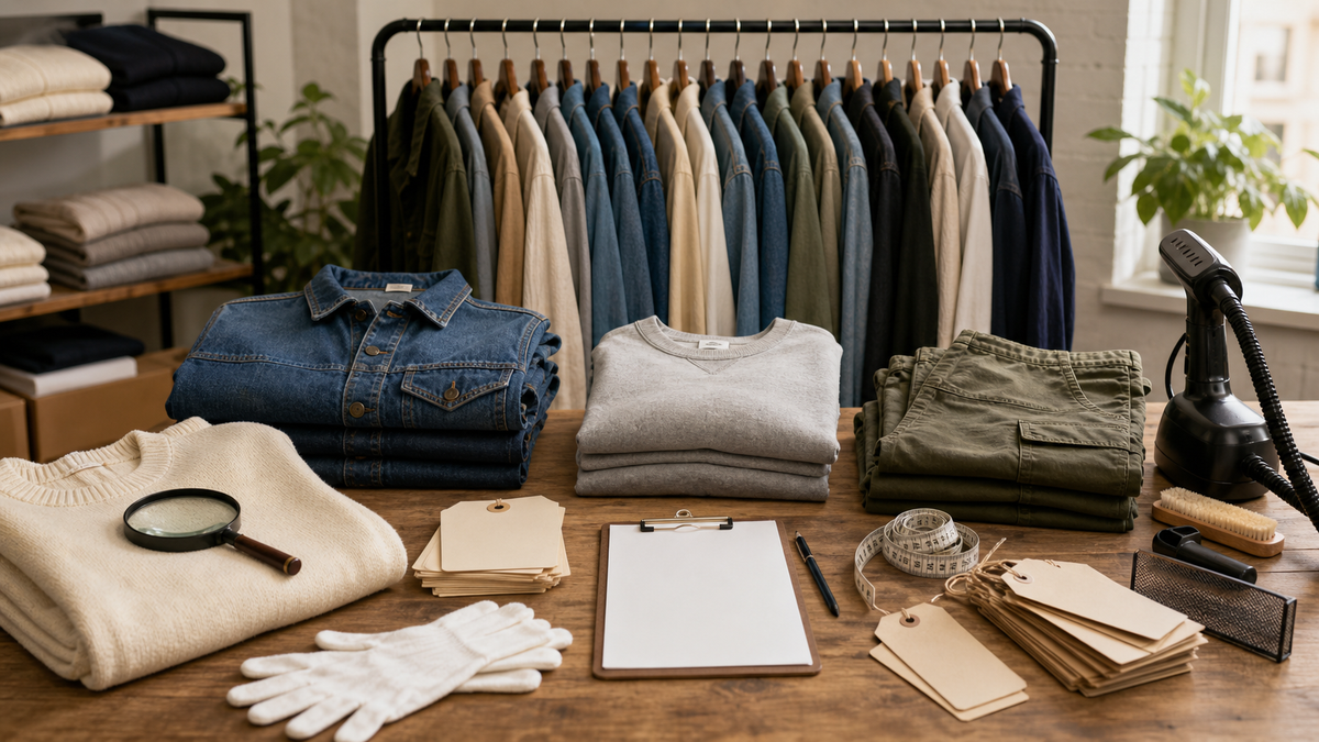 The Art of Handpicking and Grading Vintage Clothing
