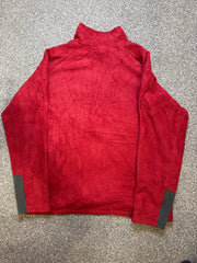 The North Face Men’s Red Fleece Jacket with Sherpa Interior – P551