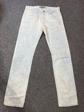 Levi’s Women’s 504 Eco Straight Fit Off-White Light Blue Jeans – P443