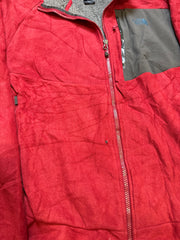 The North Face Men’s Red Fleece Jacket with Sherpa Interior – P551