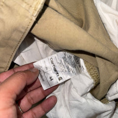 Carhartt Relaxed Fit Cargo Shorts – Khaki Beige – Size 44 Workwear Utility