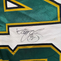 Vintage CCM Dallas Stars Steve Young #48 Autographed Jersey (Adult Large, Made in Canada)