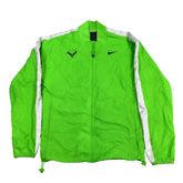 Nike x Rafael Nadal Neon Green Tennis Windbreaker Jacket XS