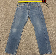 Vintage Levi's 501 XX, USA Made Denim Jeans - Blue - W34 L30