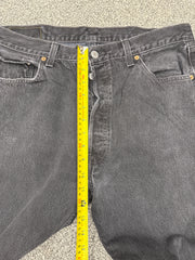 Rare Vintage Levi's 501 XX, USA Made Denim Jeans - Black - W36 L32