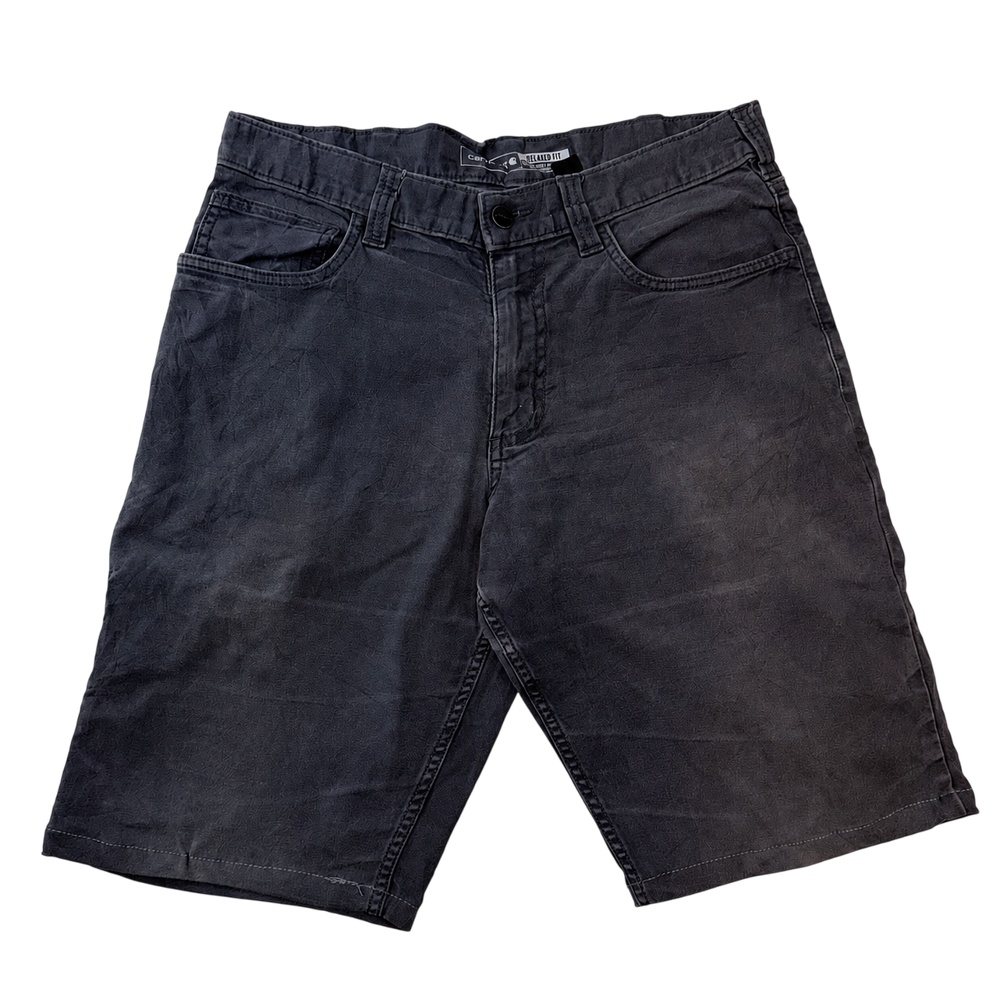 Carhartt Relaxed Fit Work Shorts Grey W32 Utility Carpenter Cargo Shorts