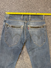 Levi’s 513 Women’s Skinny Jeans with Zipper Pockets – P413