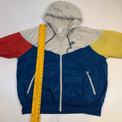 Vintage Nike Windbreaker Jacket Hooded Colourblock