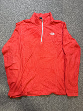 The North Face Women’s Hot Orange 1/4 Zip Pullover – P550