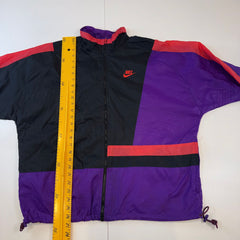 Vintage 90s Nike Colour Block Windbreaker Jacket