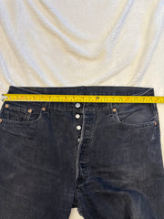 Vintage Levi's 501 XX, USA Made Denim Jeans - Black - W38 L34