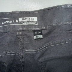 Carhartt Rugged Flex Relaxed Fit Work Shorts – Grey – W34