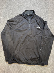 The North Face Men’s Black 1/4 Zip Pullover – P552