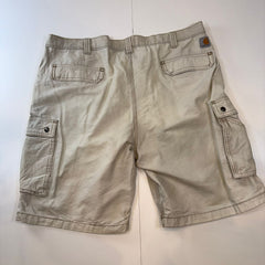 Carhartt Relaxed Fit Cargo Shorts – Beige/Cream – Size 42