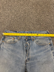 Rare Vintage Levi's 501 XX, USA Made Denim Jeans - Faded Light Blue - W33 L34