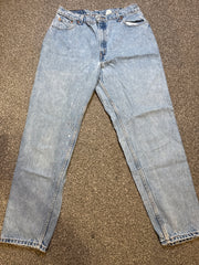 Levi’s Women’s 550 Relaxed Fit Tapered Leg Blue Jeans – P394