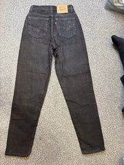 Levi’s Women’s 512 Slim Fit Tapered Leg Black Jeans – P392