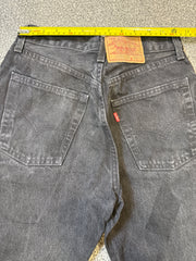 Levi’s Women’s High-Waisted Black Jeans – P444