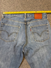 Levi’s Women’s 503 Wide Leg Blue Jeans – P442