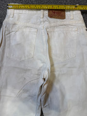 Levi’s Women’s 550 White Denim Jeans – P420