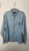 Vintage White UK Ralph Lauren Denim Button up Shirt