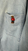 Vintage White UK Ralph Lauren Denim Button up Shirt