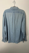 Vintage White UK Ralph Lauren Denim Button up Shirt