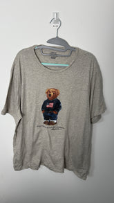 Vintage Ralph Lauren Polo Bear USA Flag T-Shirt