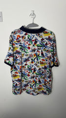 Vintage Ralph Lauren Polo Surfing Bear on Beach T-Shirt