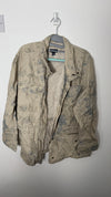 Vintage Chaps Floral Jacket Zip Front and Snaps