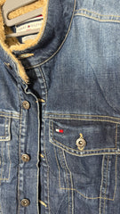 Tommy Hilfiger Denim Sherpa Lined Jeans Vest