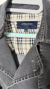 Vintage Double Breasted Burberry Denim Jacket