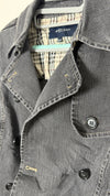 Vintage Double Breasted Burberry Denim Jacket