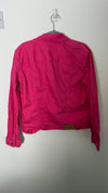 Vintage Chaps Pink Womens Denim Jacket