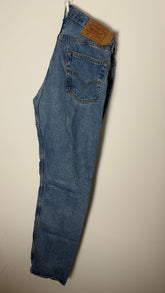 Rare Vintage Levi's 501 XX, USA Made Denim Jeans - Faded Light Blue - W33 L34