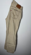 Rare Vintage Levi's 501 XX, USA Made, Demin Jeans - Camel - W34 L32