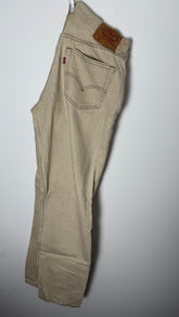 Vintage Levi's 501 XX, USA Made, Denim Jeans - Camel - W34 L32