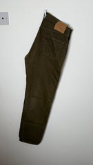 Vintage Levi's 501 XX, USA Made Denim Jeans - Olive - W34 L32
