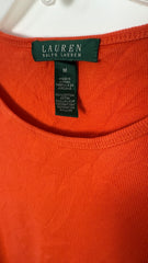 Lauren by Ralph Lauren Long Sleeved Top - Orange