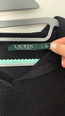 Lauren by Ralph Lauren Black Vest