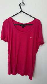 Lauren by Ralph Lauren Hot Pink T-shirt