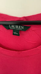 Lauren by Ralph Lauren Hot Pink T-shirt