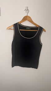 Lauren by Ralph Lauren Navy Blue Vest