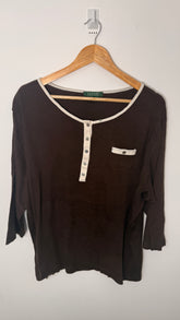 Lauren by Ralph Lauren Long Sleeved Top - Brown