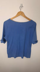 Lauren by Ralph Lauren V-Neck T-Shirt - Blue