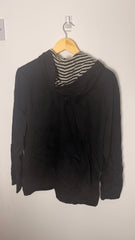 Lauren by Ralph Lauren 100% Cotton Hooded Jacket - Black