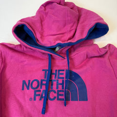 The North Face Pink Logo Hoodie