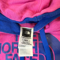 The North Face Pink Logo Hoodie